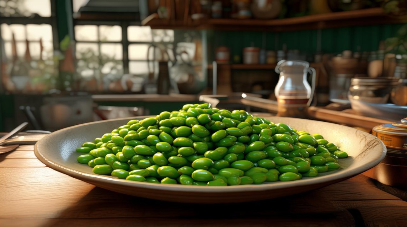 毛豆的家常做法