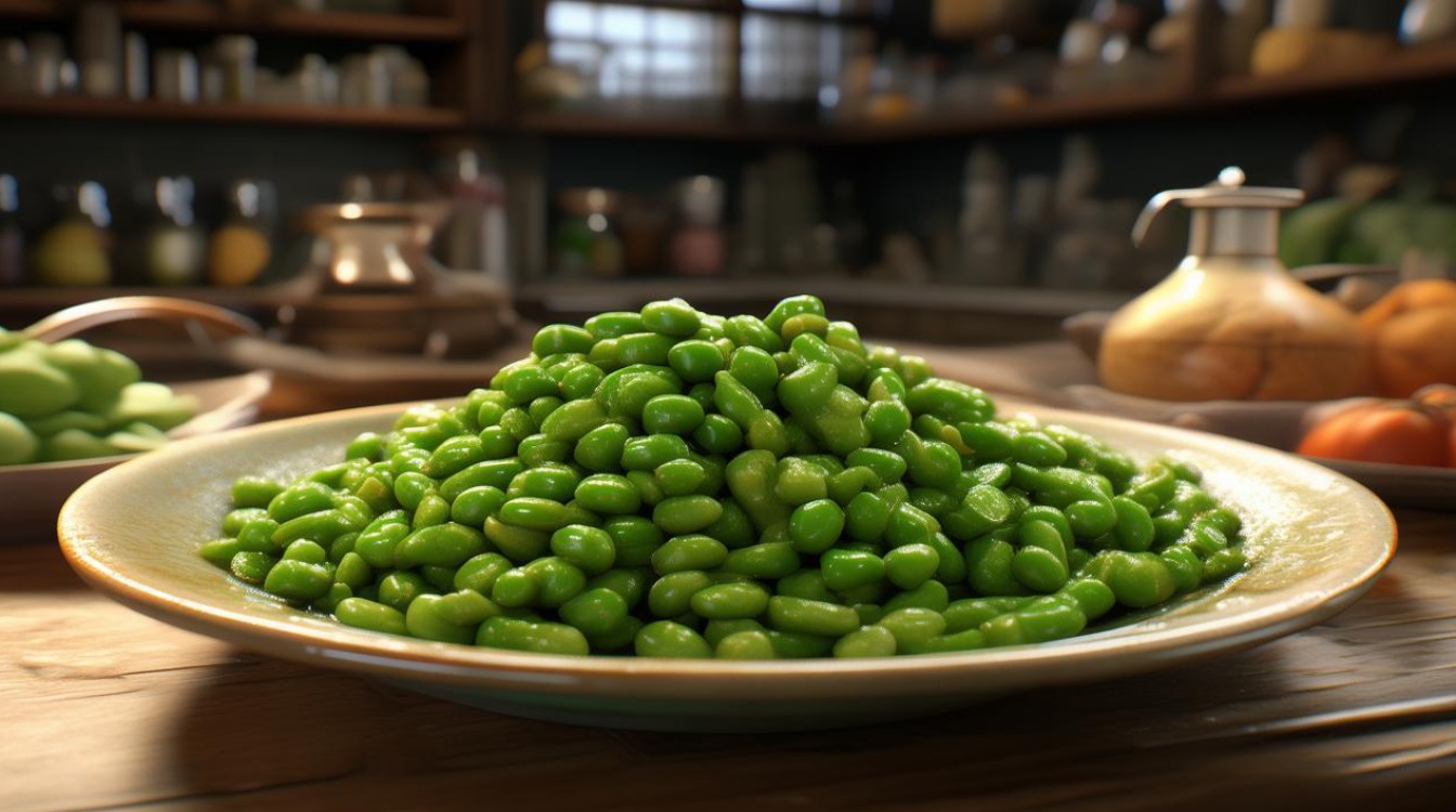 毛豆的家常做法