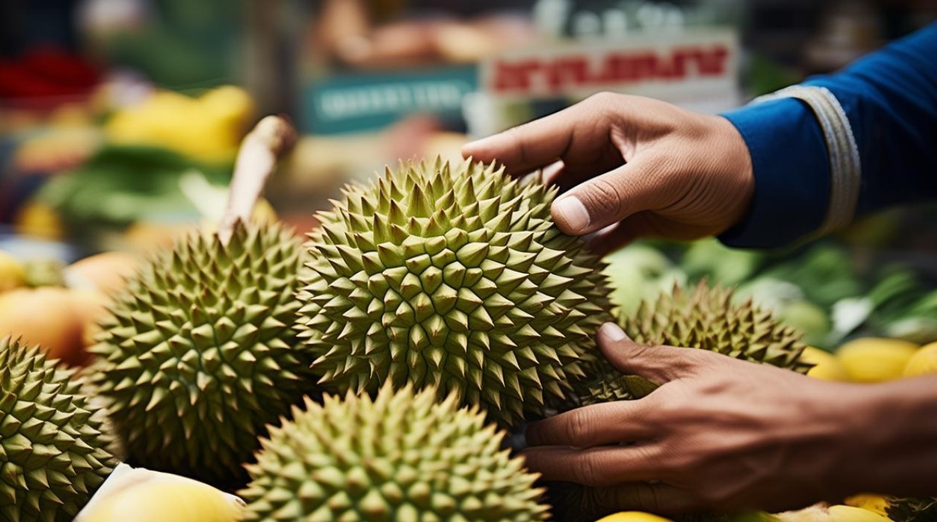 榴莲的挑选方法