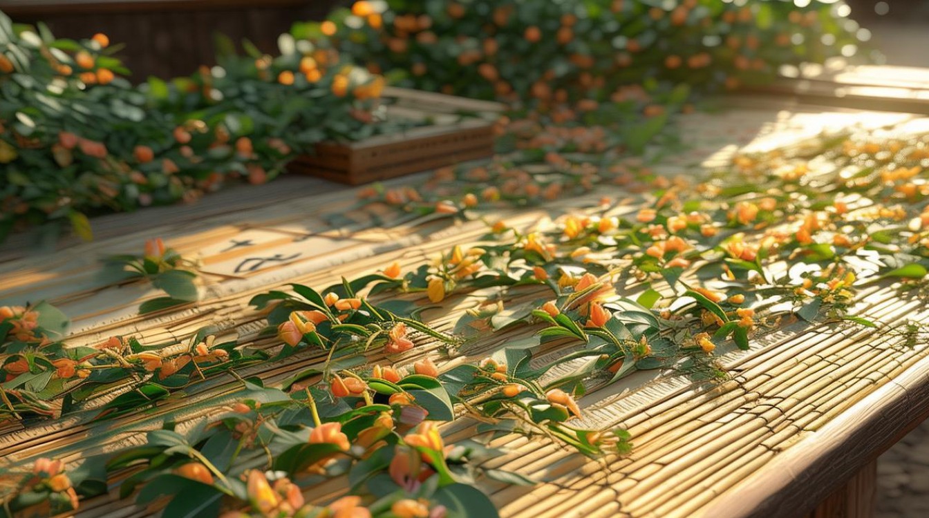 金银花怎么晒干的做法