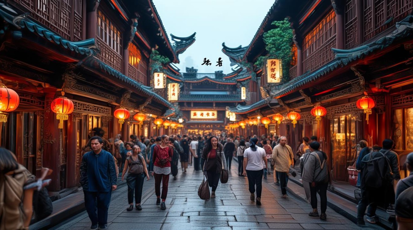 成都宽窄巷子景点介绍