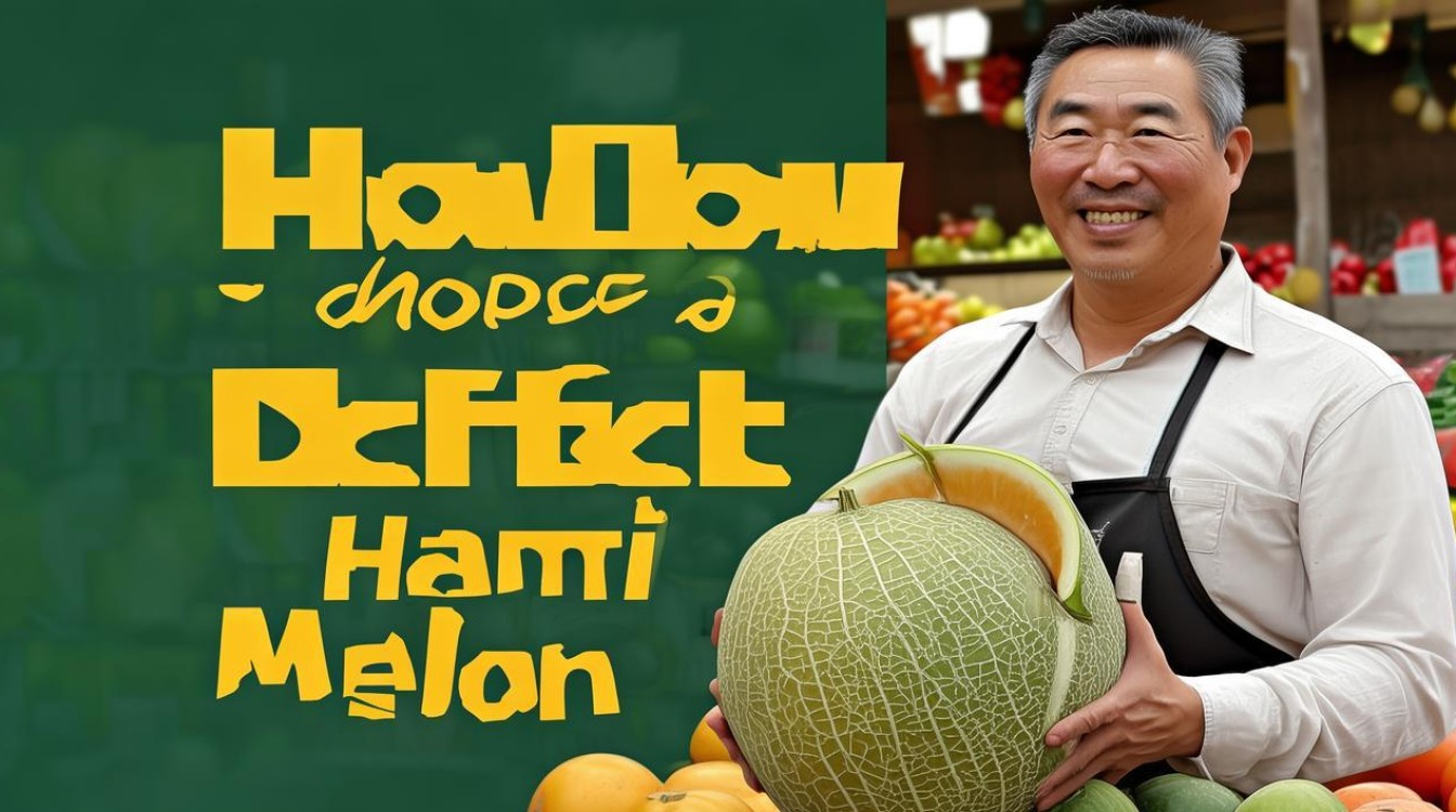 挑选哈密瓜的方法