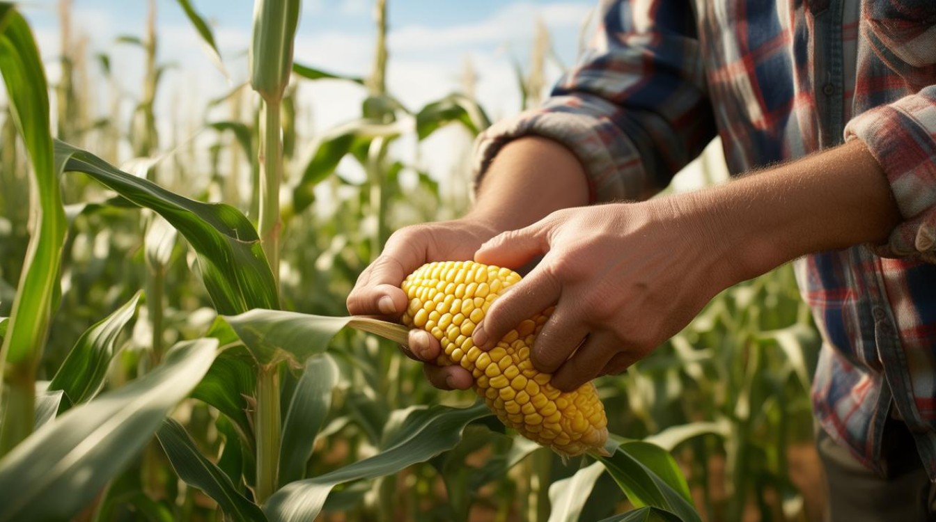 挑选玉米