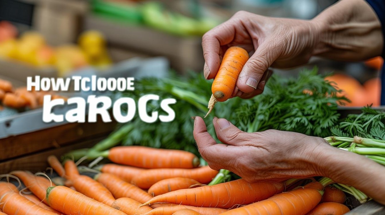 怎样挑选胡萝卜