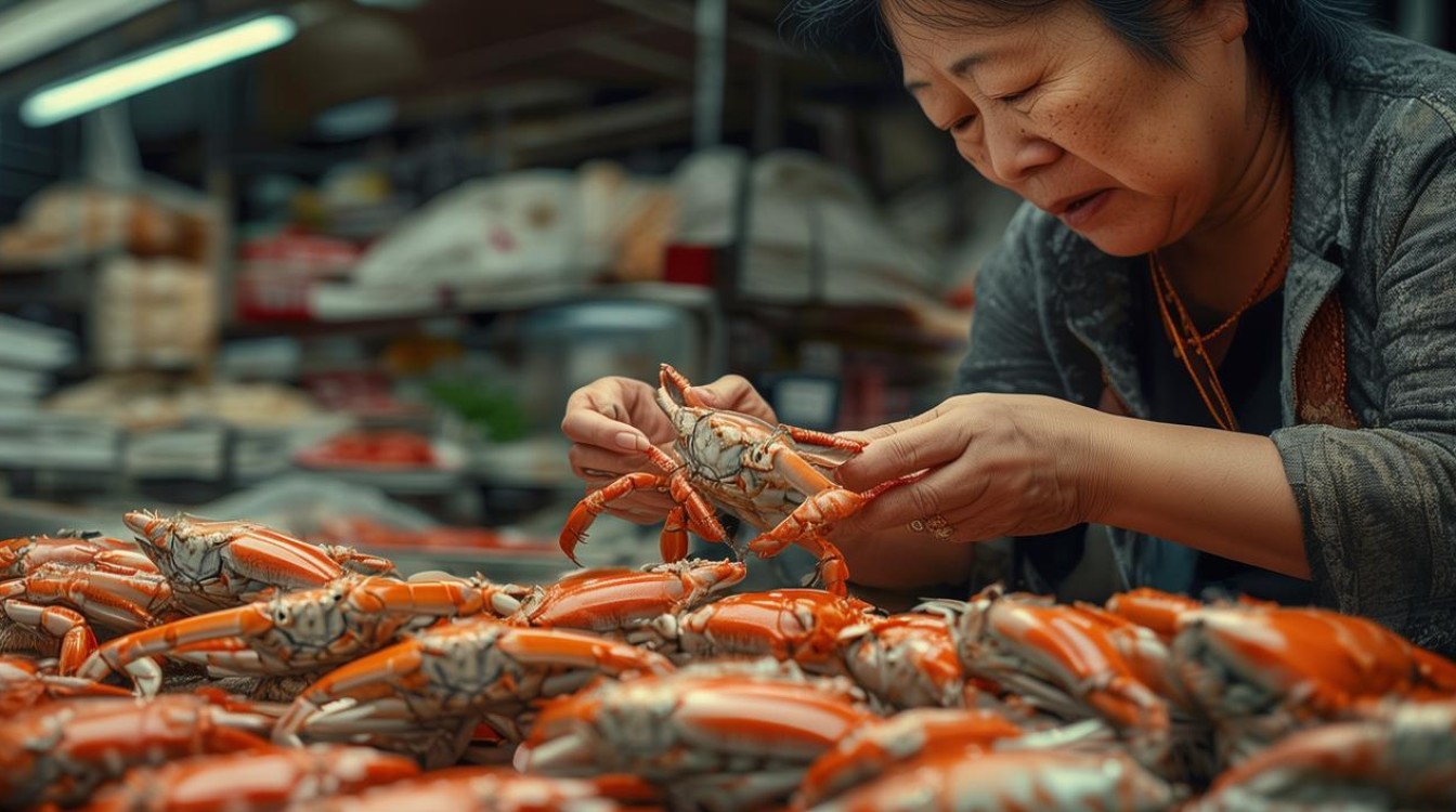 怎么挑选螃蟹公母