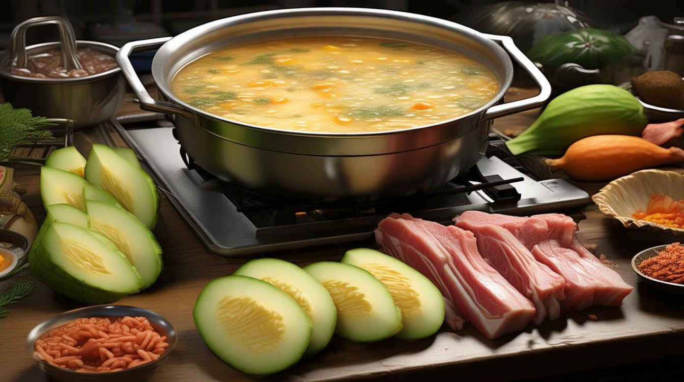 冬瓜排骨汤的做法