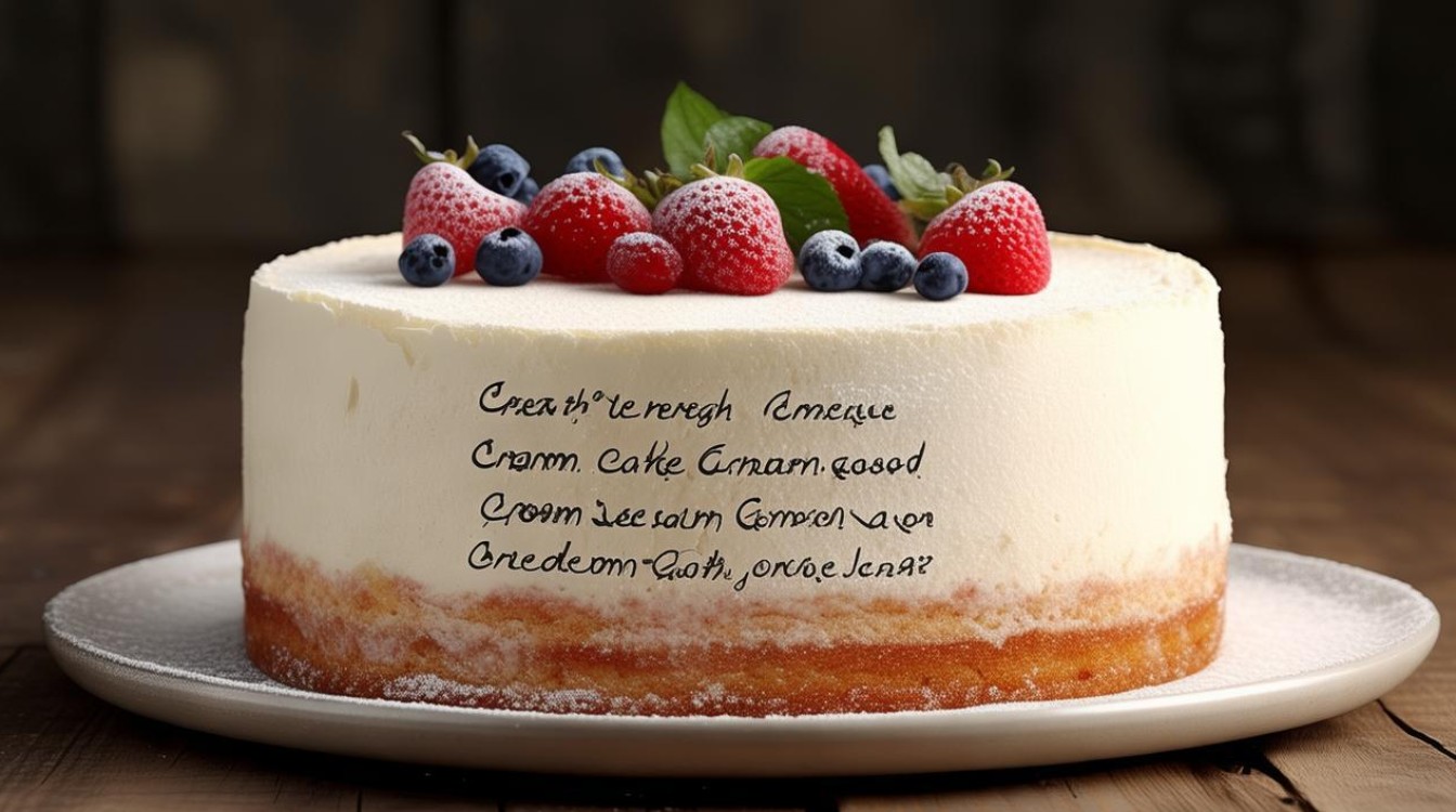 奶油蛋糕的做法