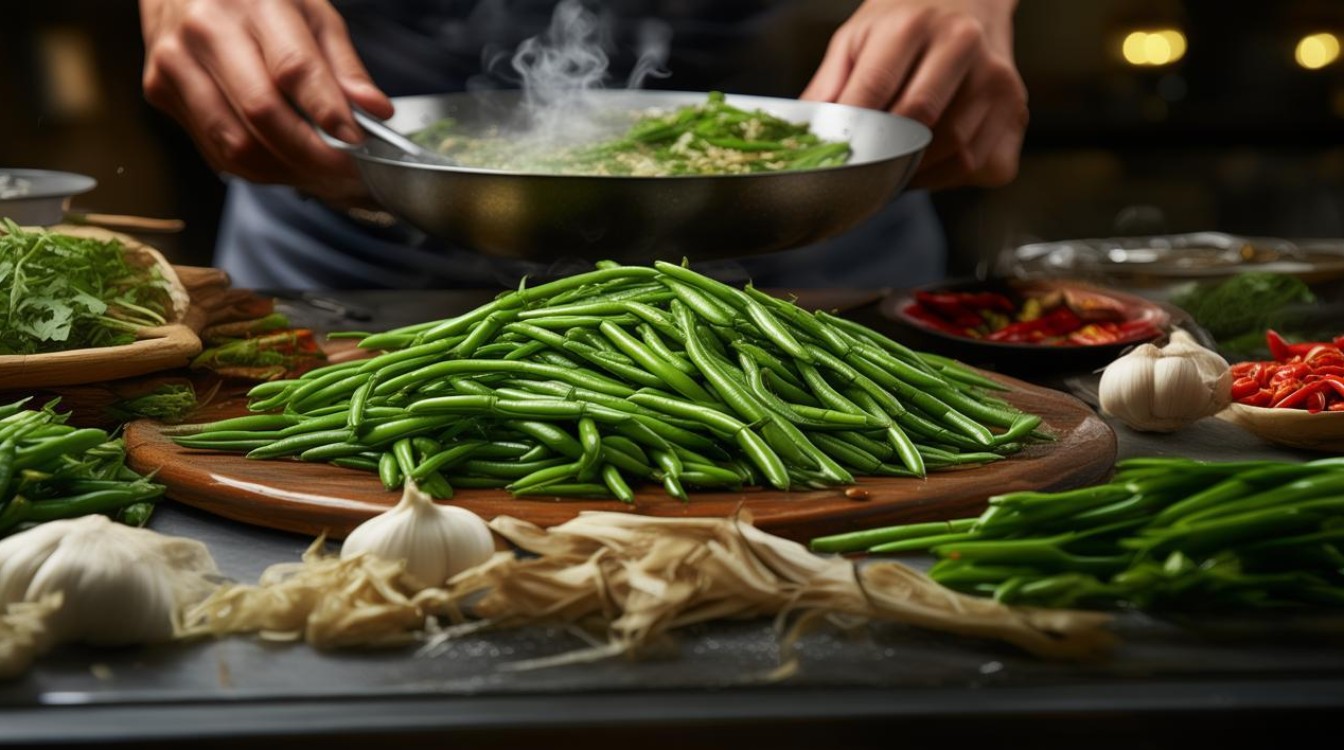 干煸四季豆的做法 干煸四季豆的做法