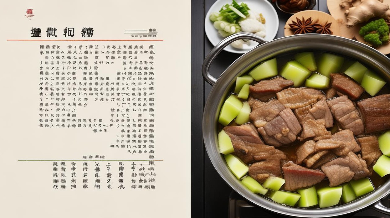 冬瓜炖排骨的做法