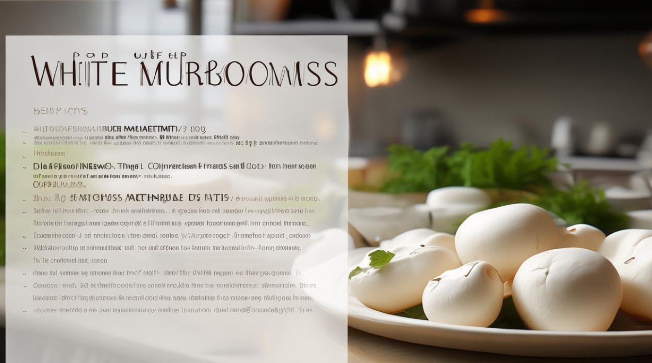 白蘑菇怎么做好吃