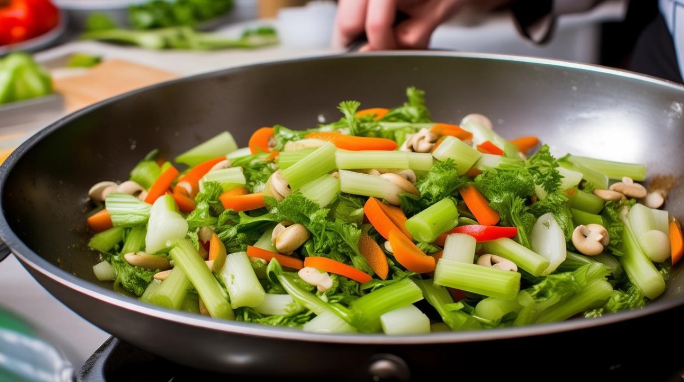 芹菜炒什么配菜好吃