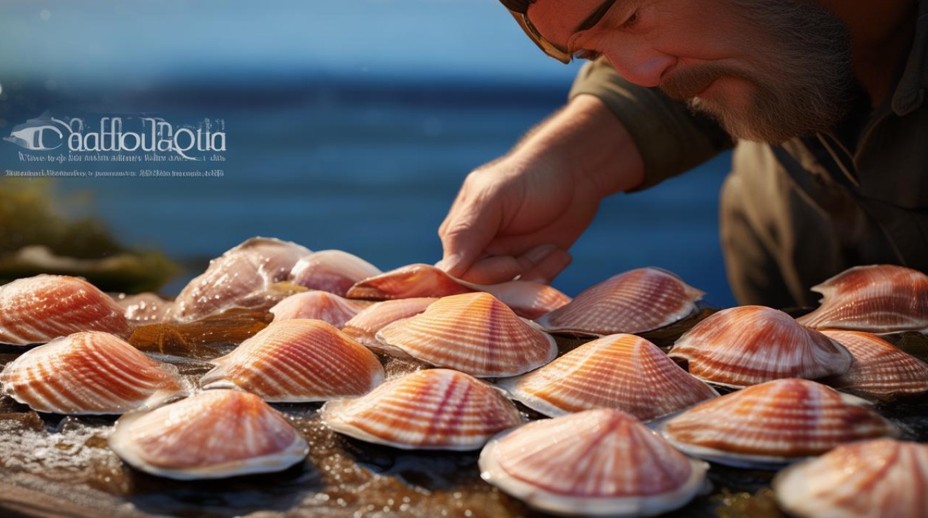扇贝挑选