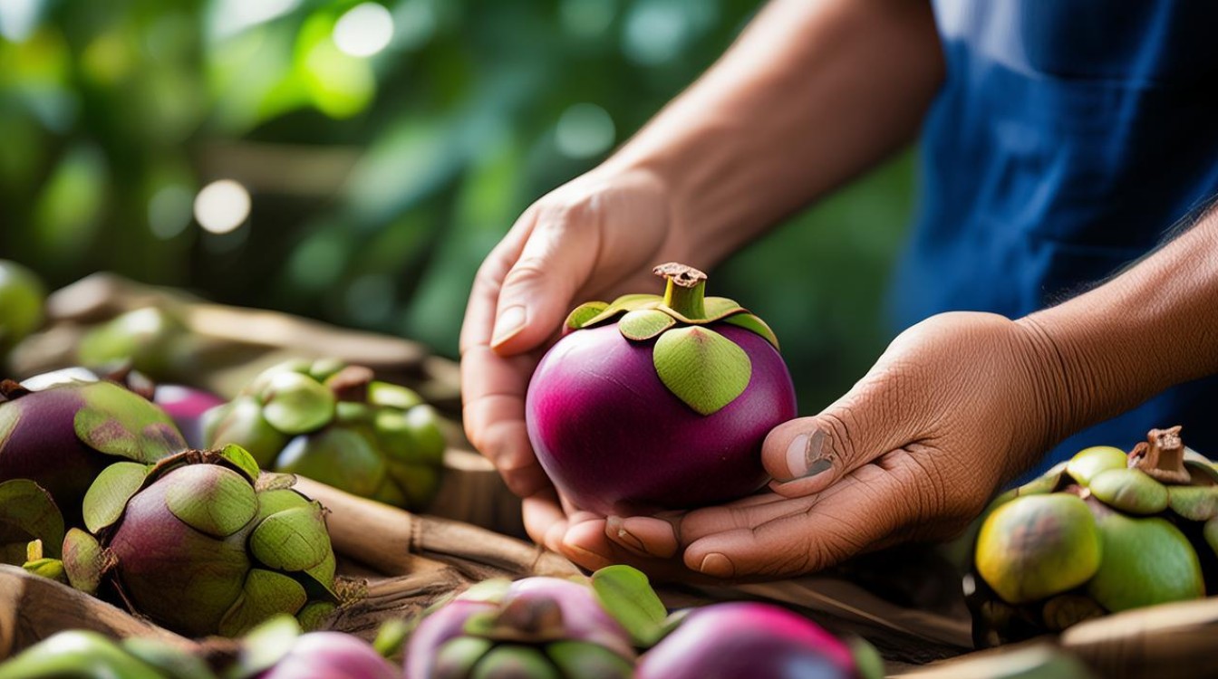 山竹的挑选 山竹的挑选