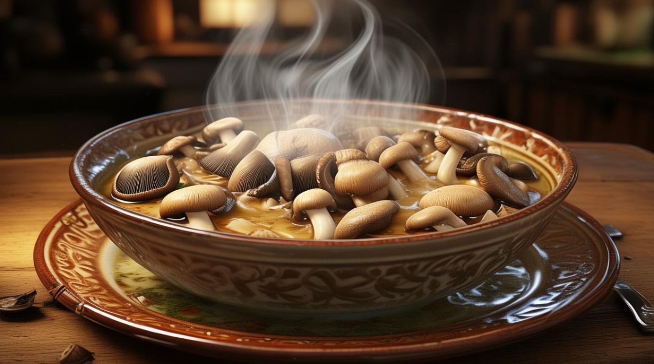 菌菇汤的做法