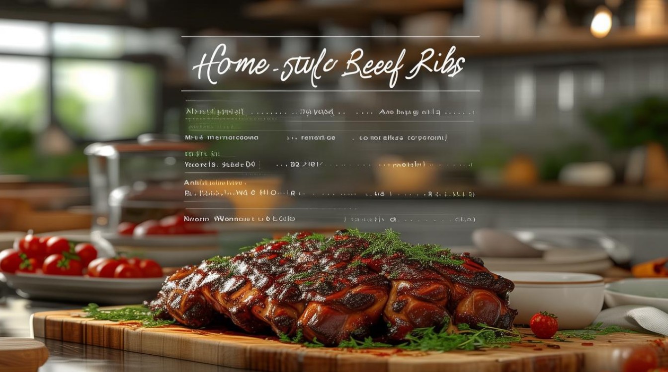 牛排骨的家常做法