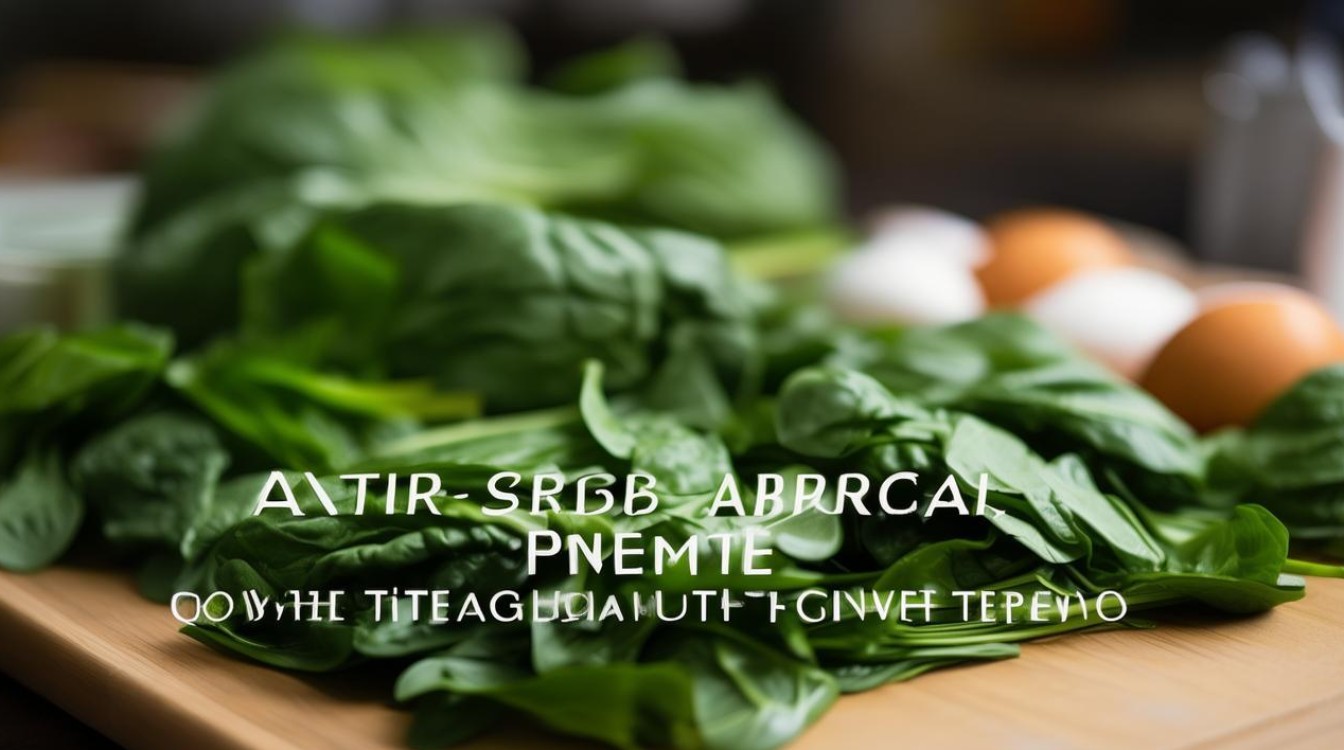 菠菜炒鸡蛋的做法