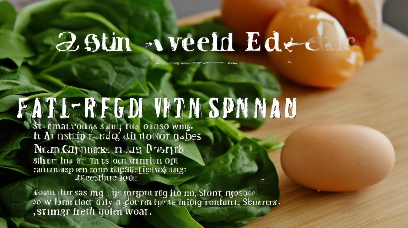 菠菜炒鸡蛋的做法