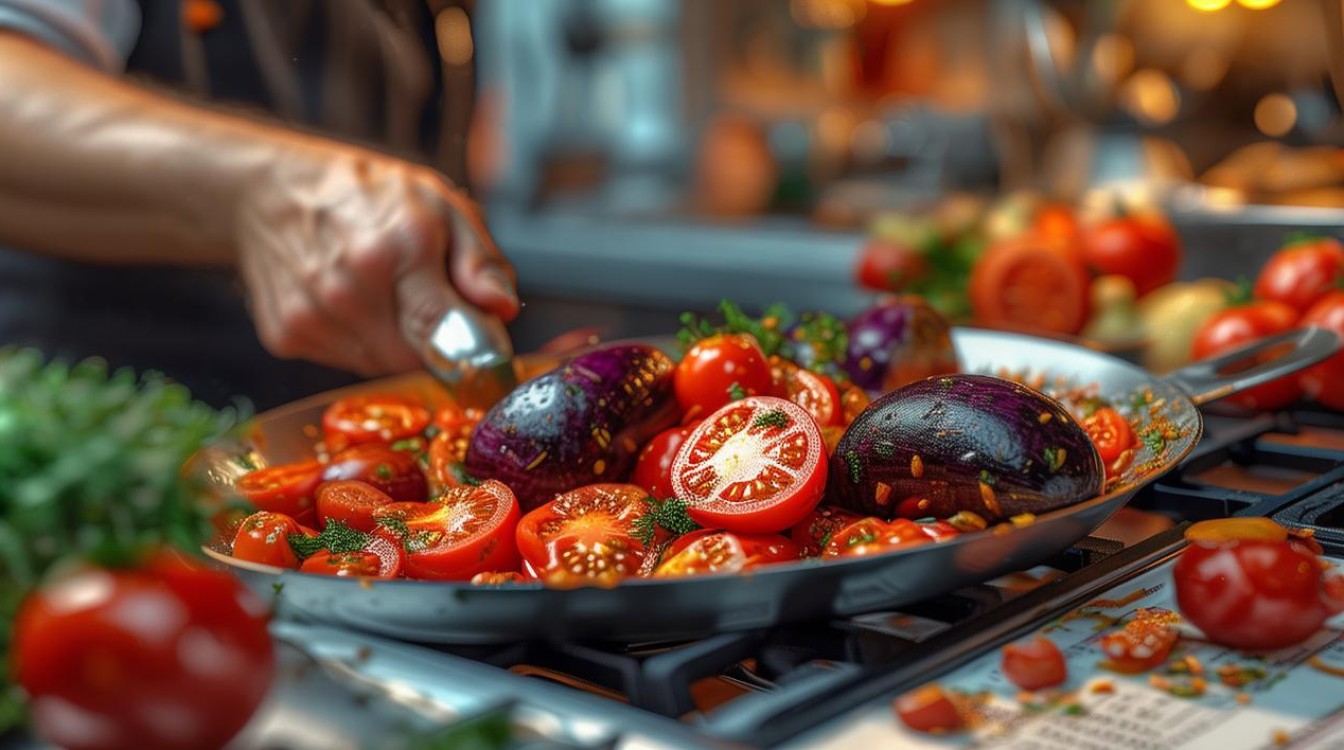 茄子西红柿怎么炒好吃