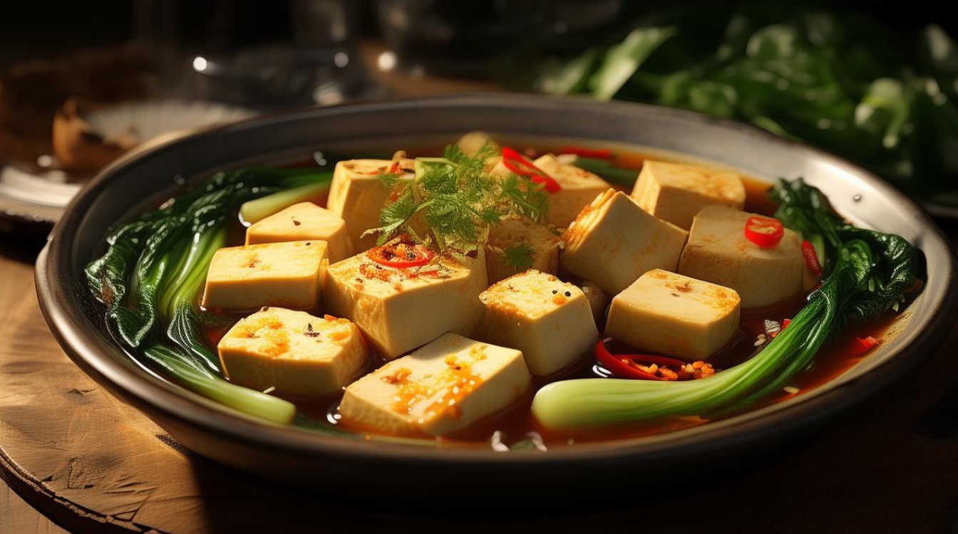豆腐炖什么好吃