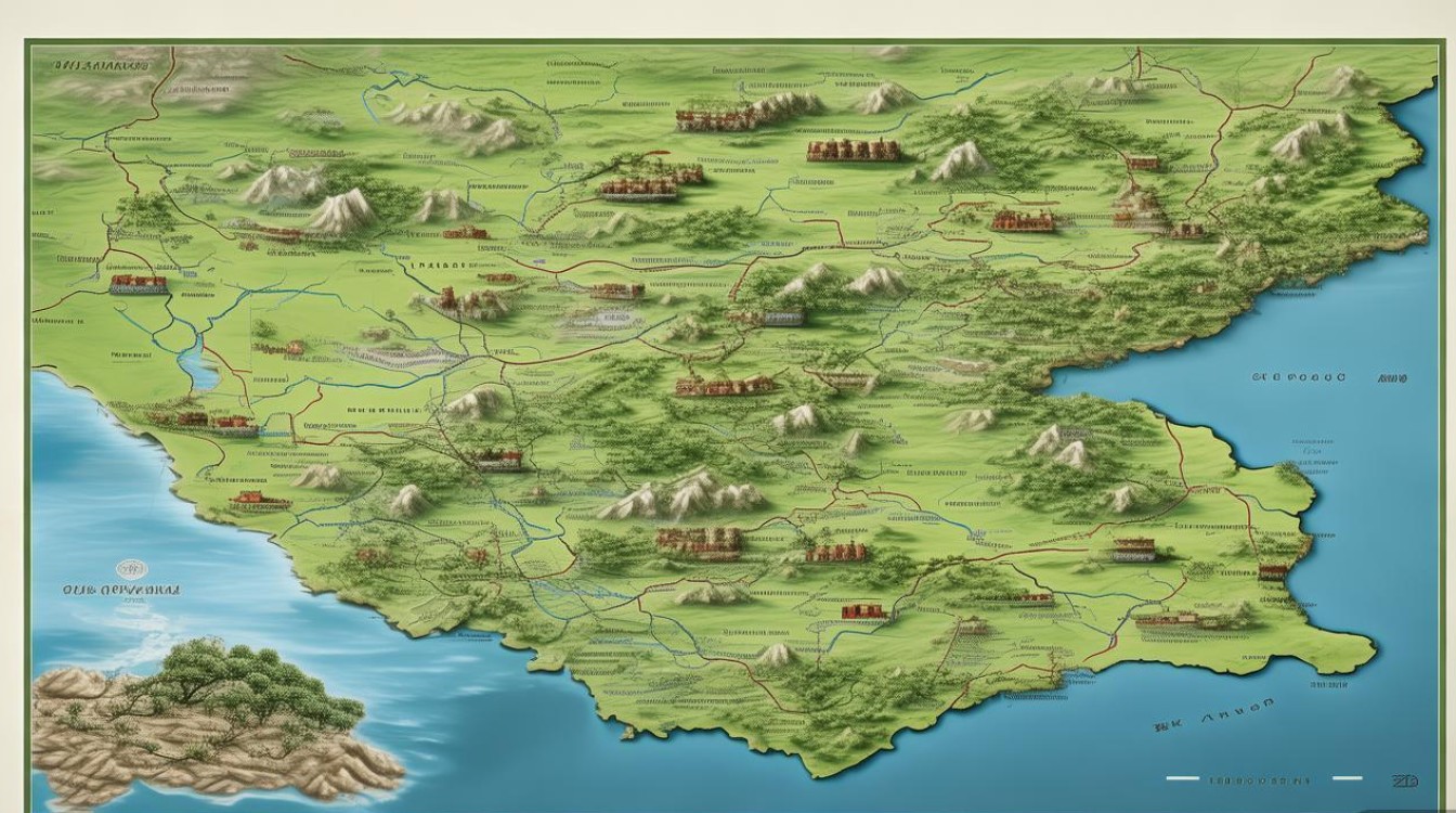 江西主要景点分布图