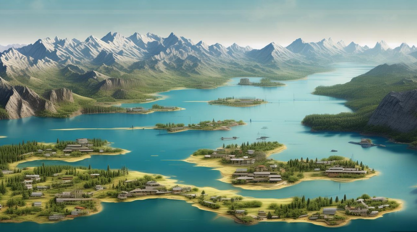 洱海必去景点分布图