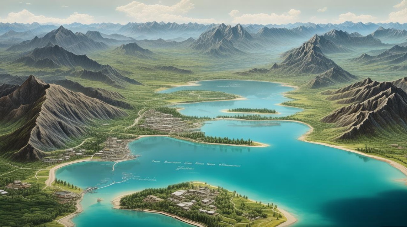 洱海必去景点分布图