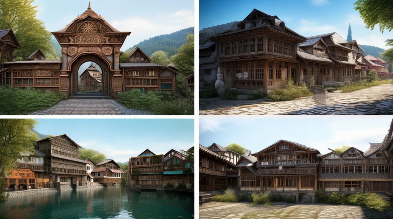 鲁屯古镇有几个景点