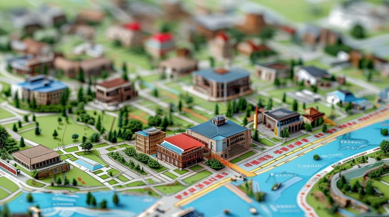 天津主要景点分布地图