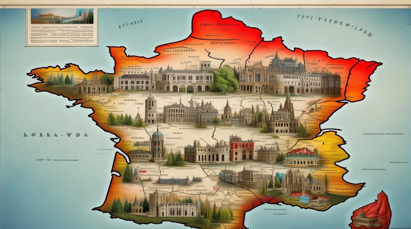 法国景点地图 法国景点地图