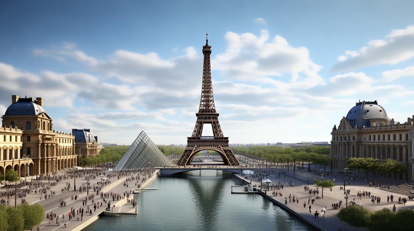 巴黎景点分布