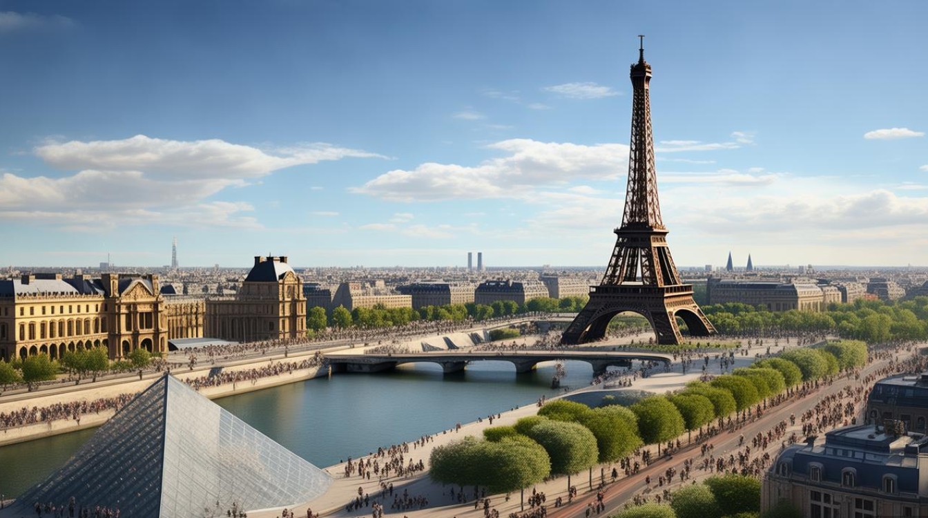 巴黎景点分布