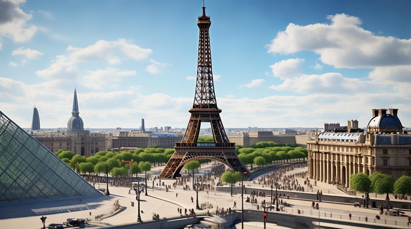 巴黎景点分布