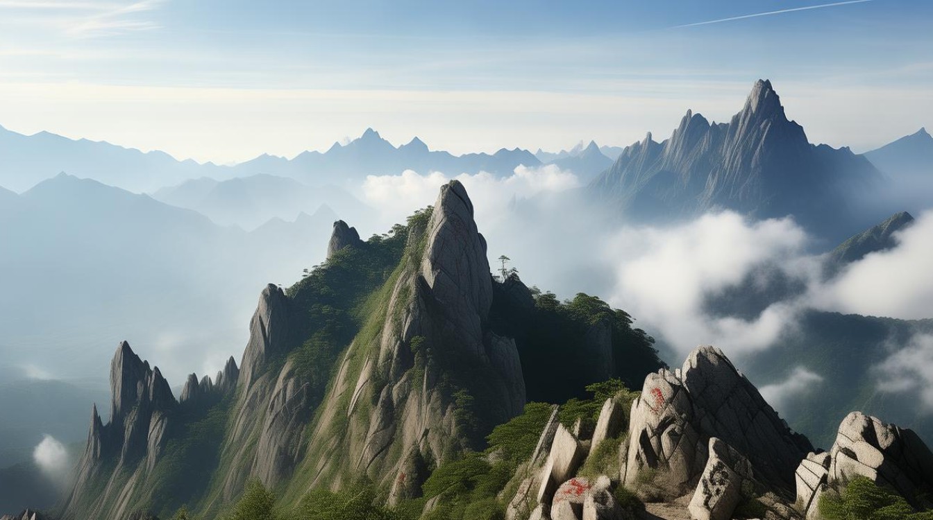 天都峰景点 天都峰景点