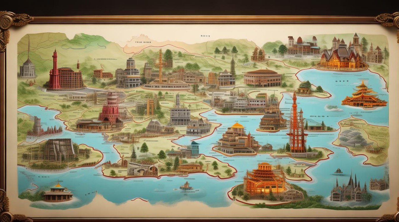 广东旅游地图景点分布