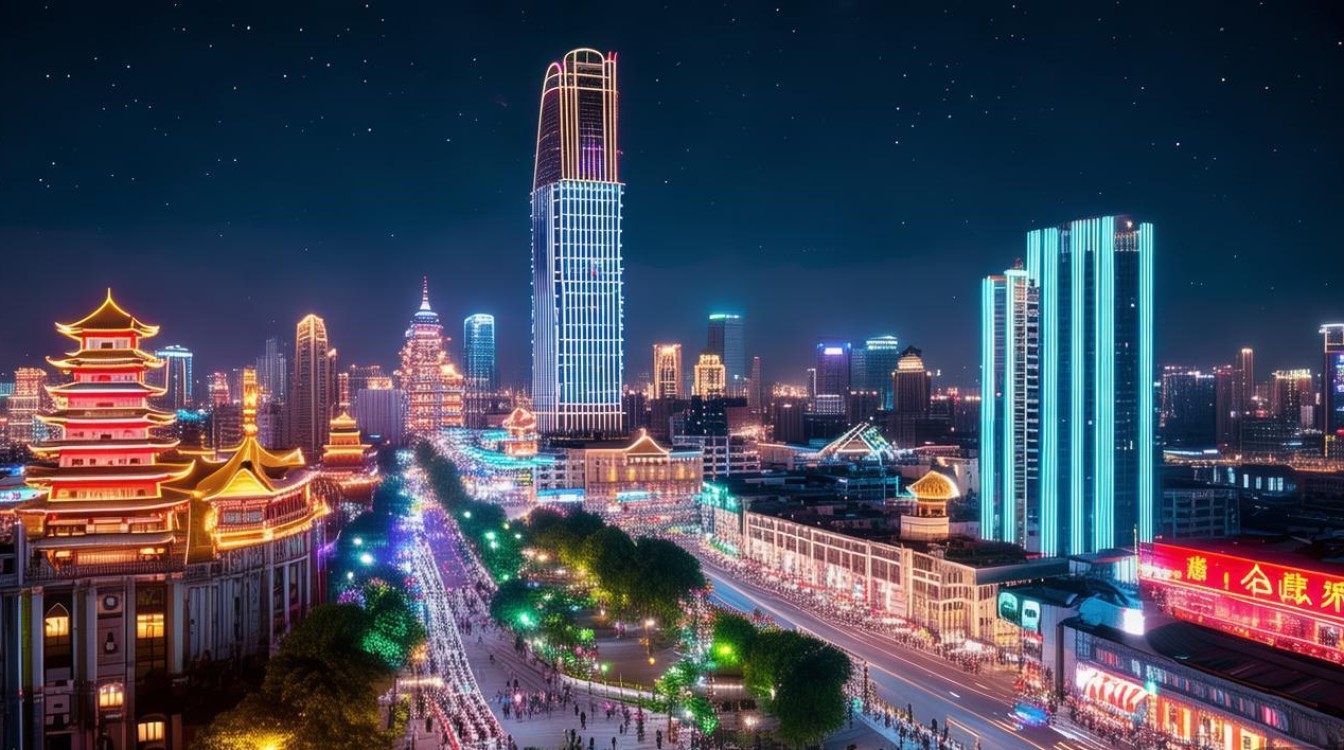 沈阳必去的景点夜景 沈阳必去的景点夜景