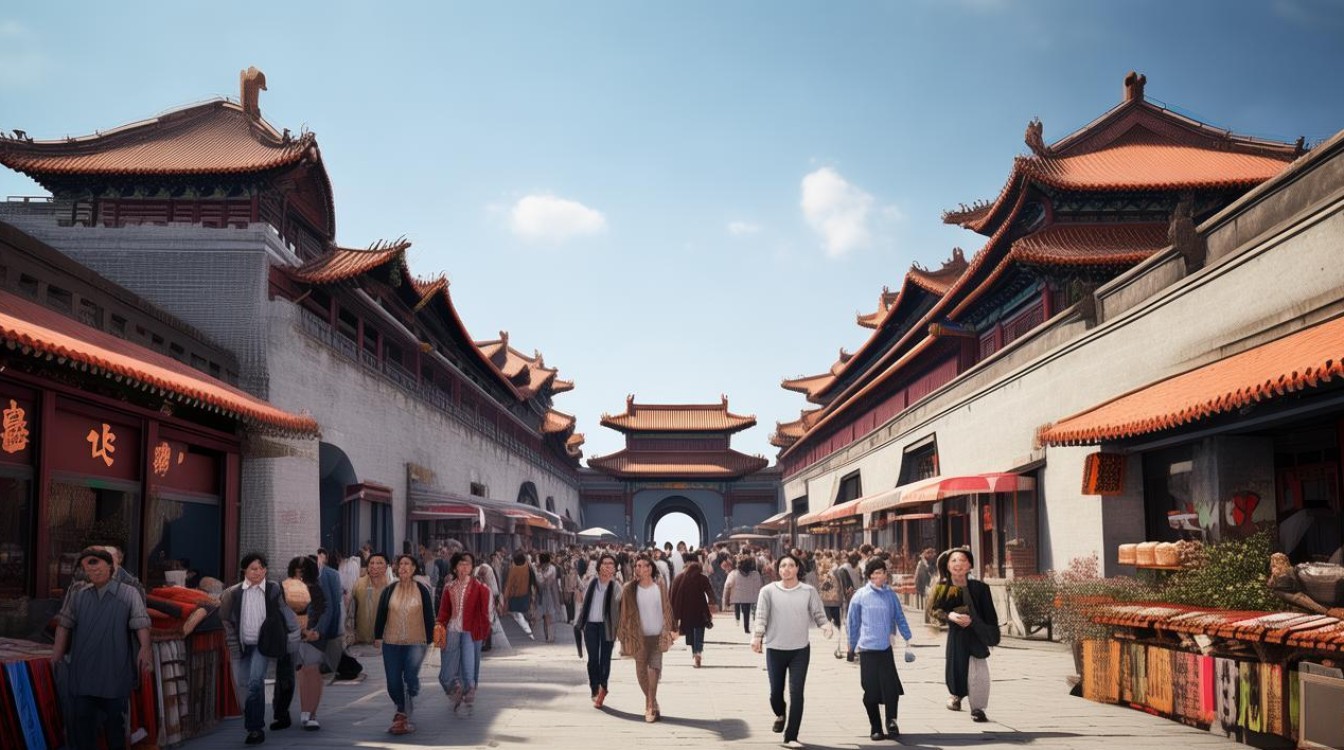 北京德胜门附近景点