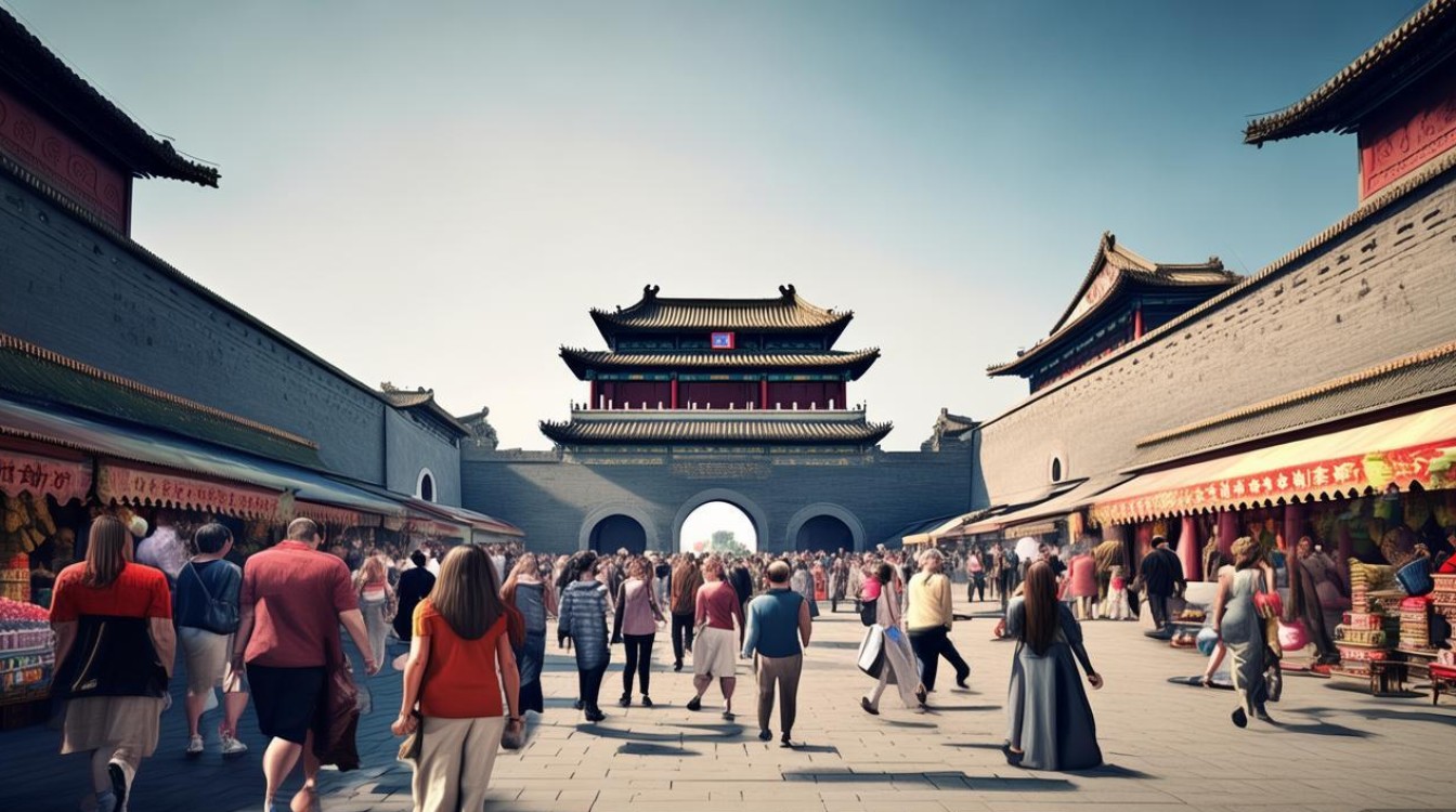 北京德胜门附近景点