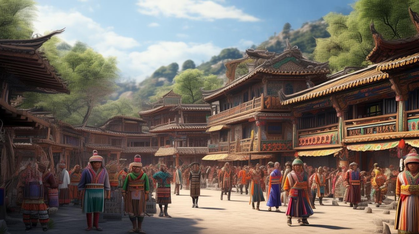 云南民族村景点 云南民族村景点