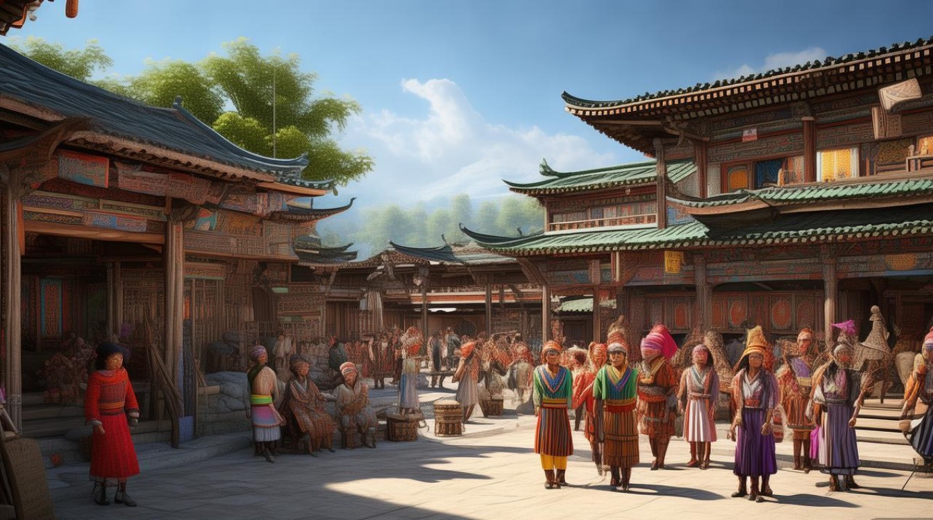 云南民族村景点 云南民族村景点