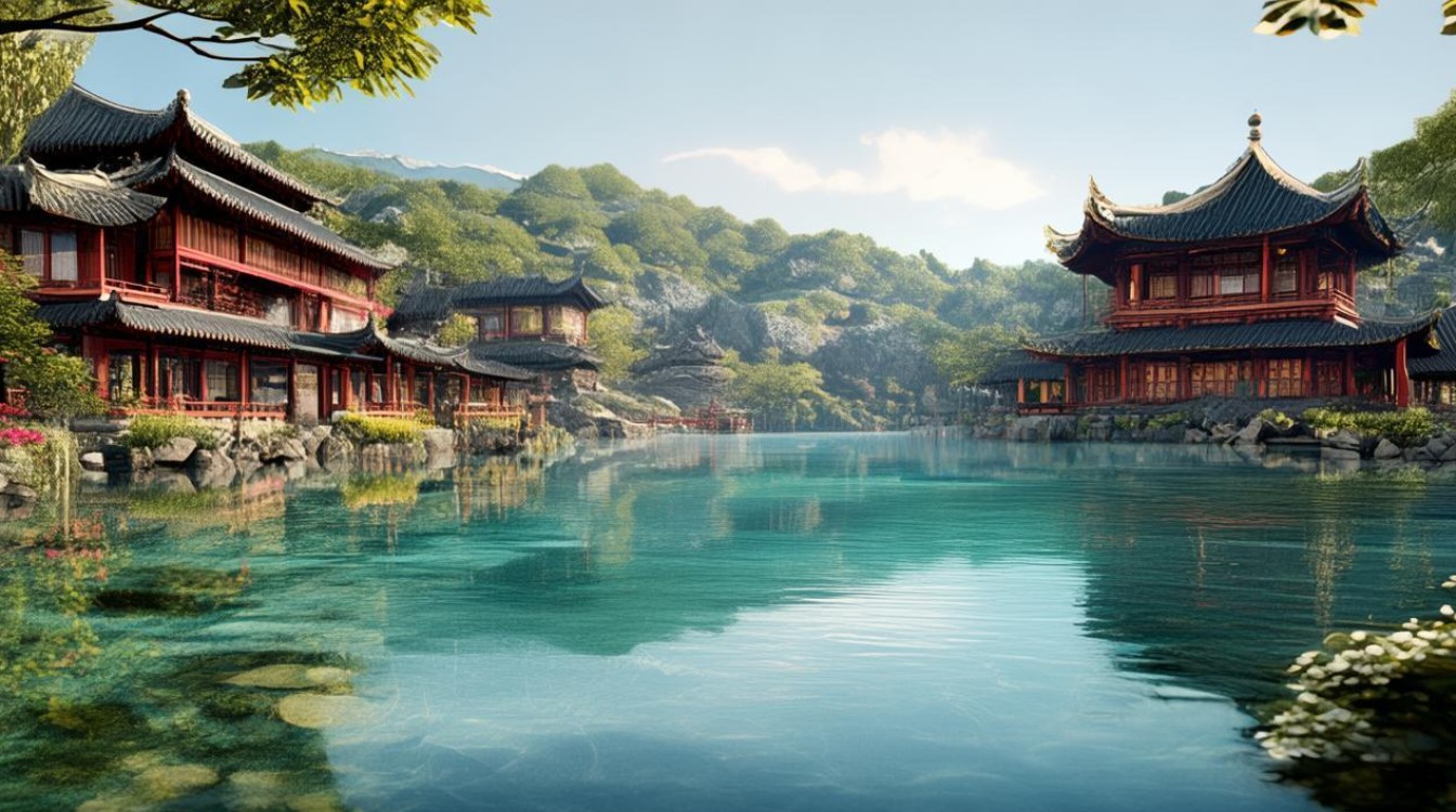 中国景点湖 中国景点湖