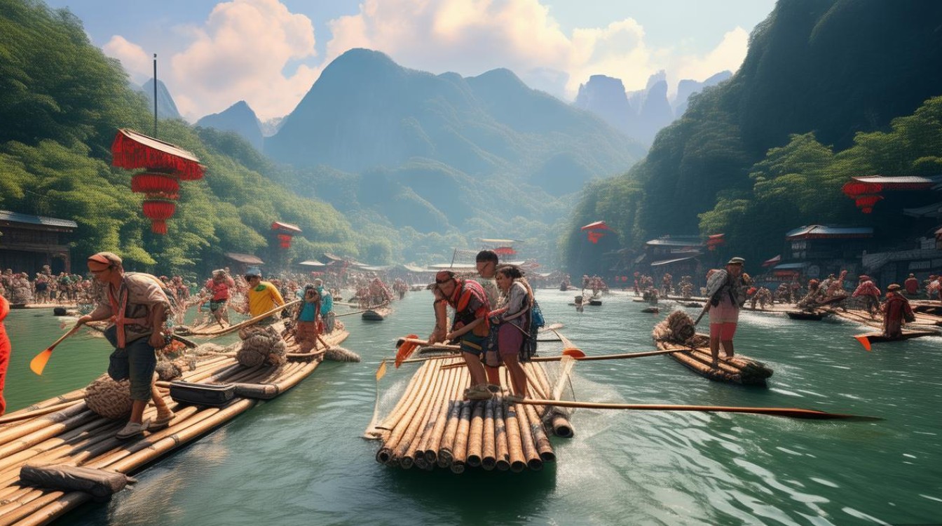 重庆漂流景点 重庆漂流景点