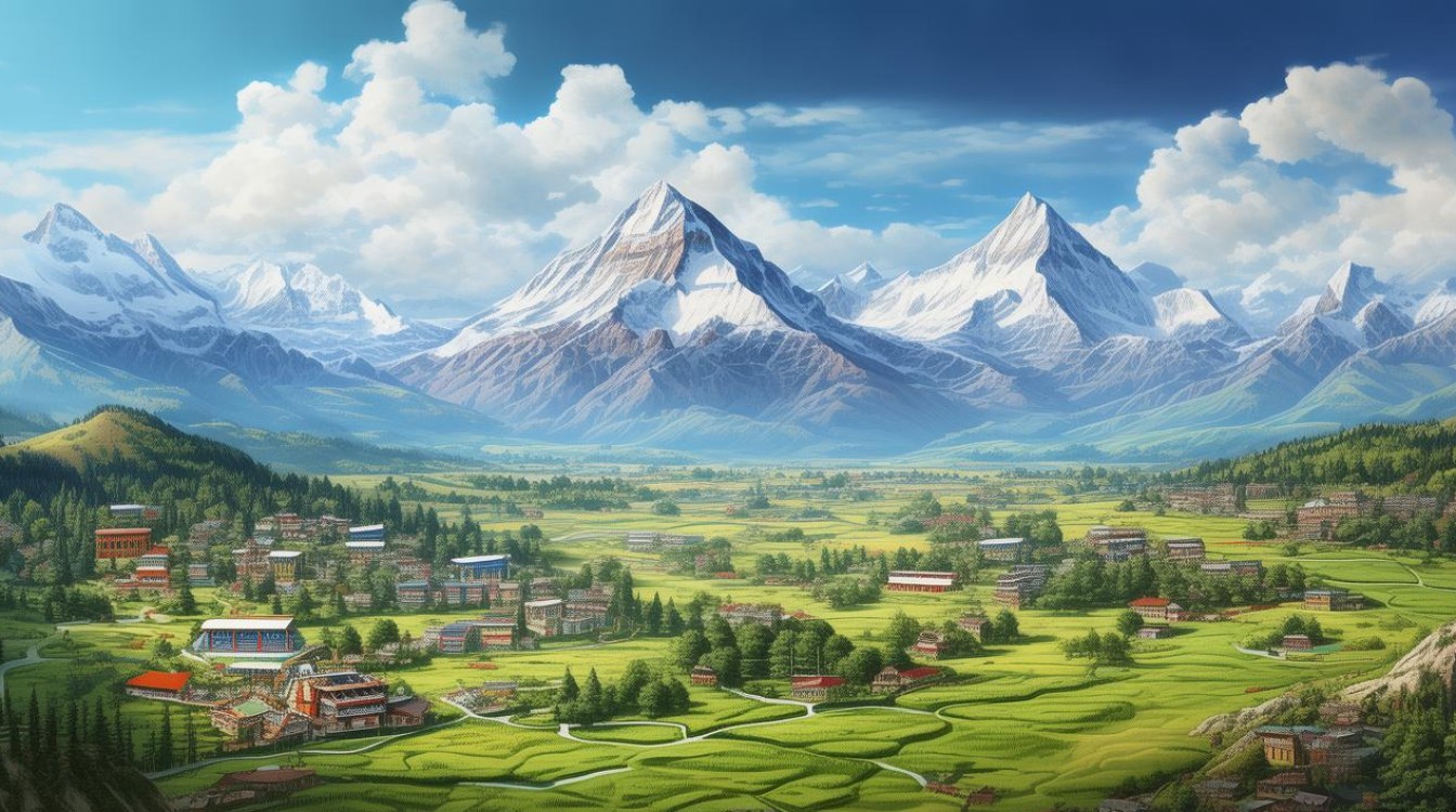 甘南景点分布 甘南景点分布