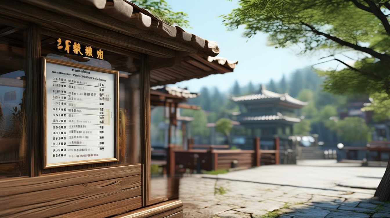 莫干山景点门票价格