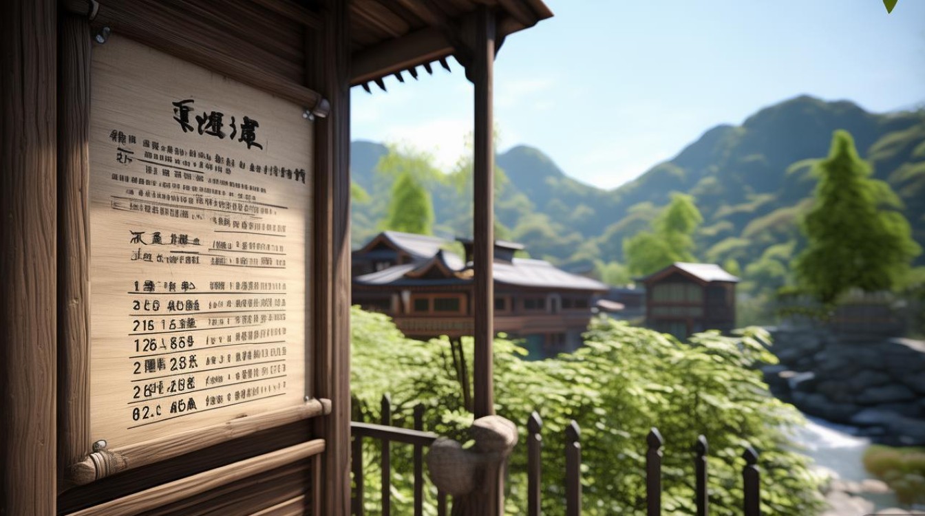 莫干山景点门票价格