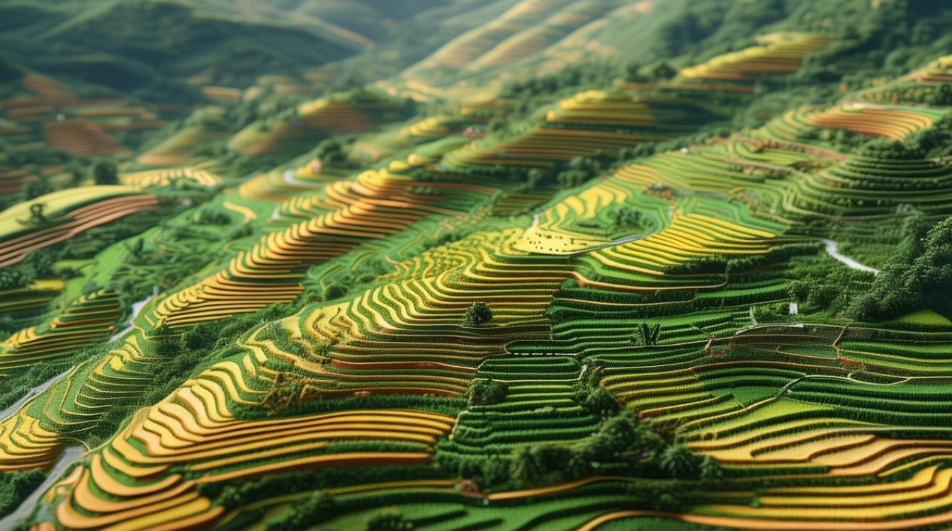 龙脊梯田景点分布图