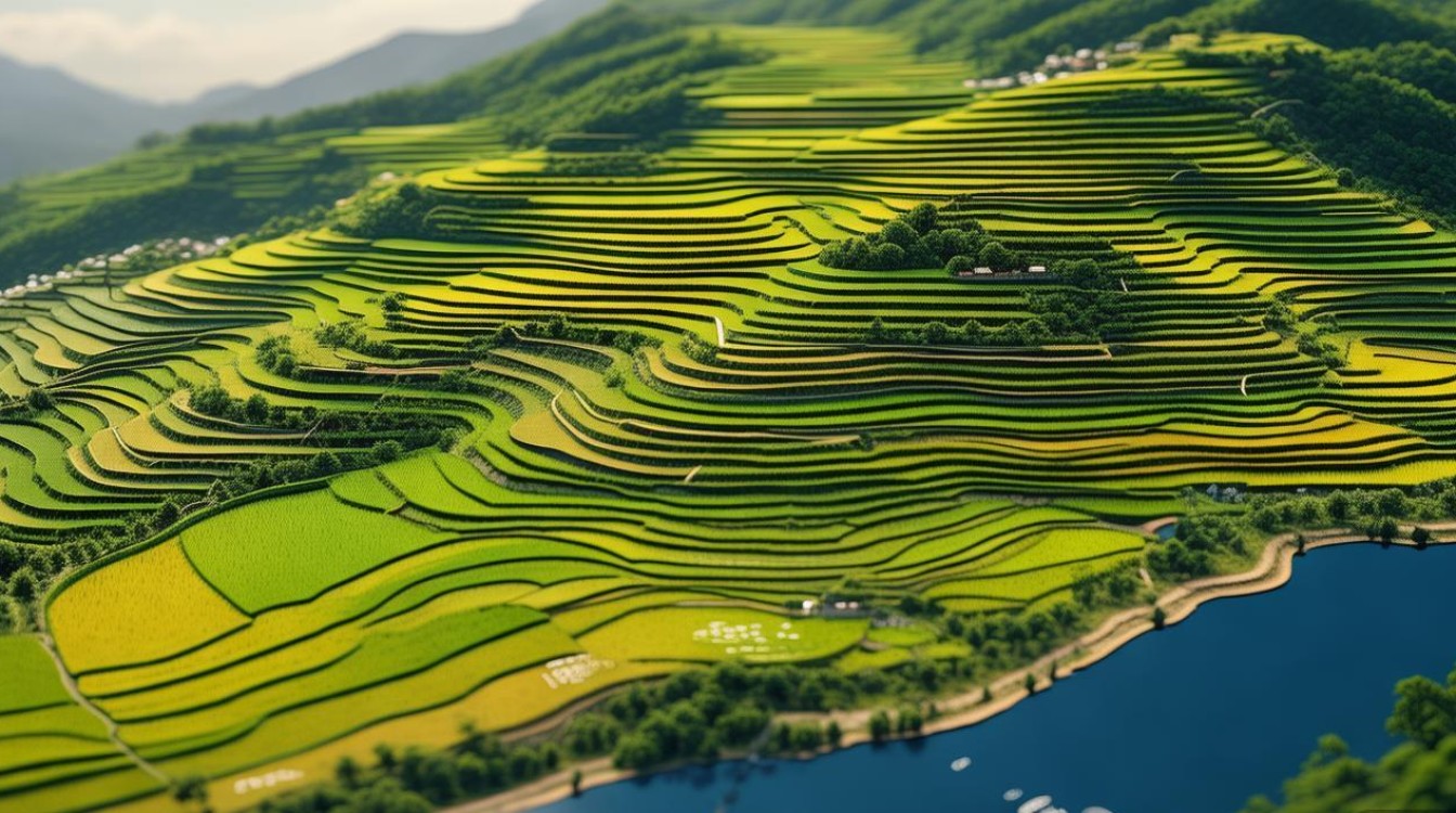 龙脊梯田景点分布图