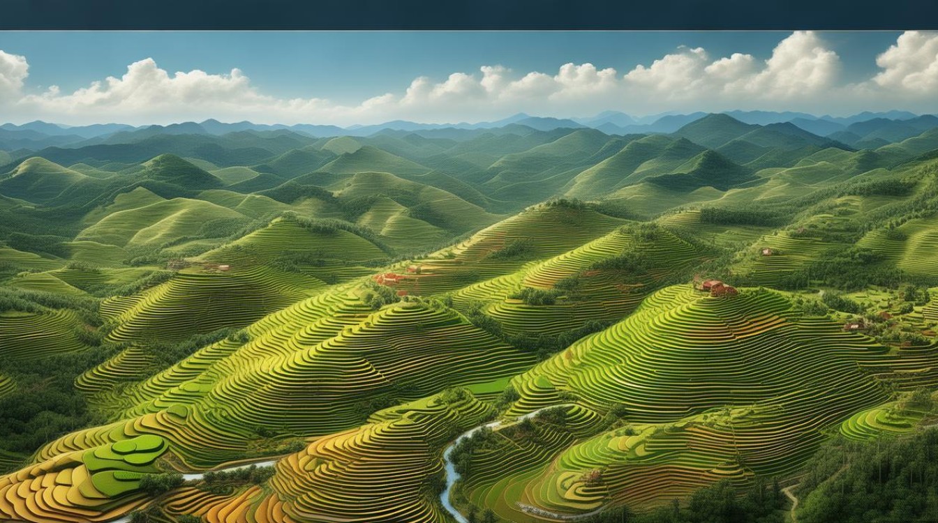 龙脊梯田景点分布图