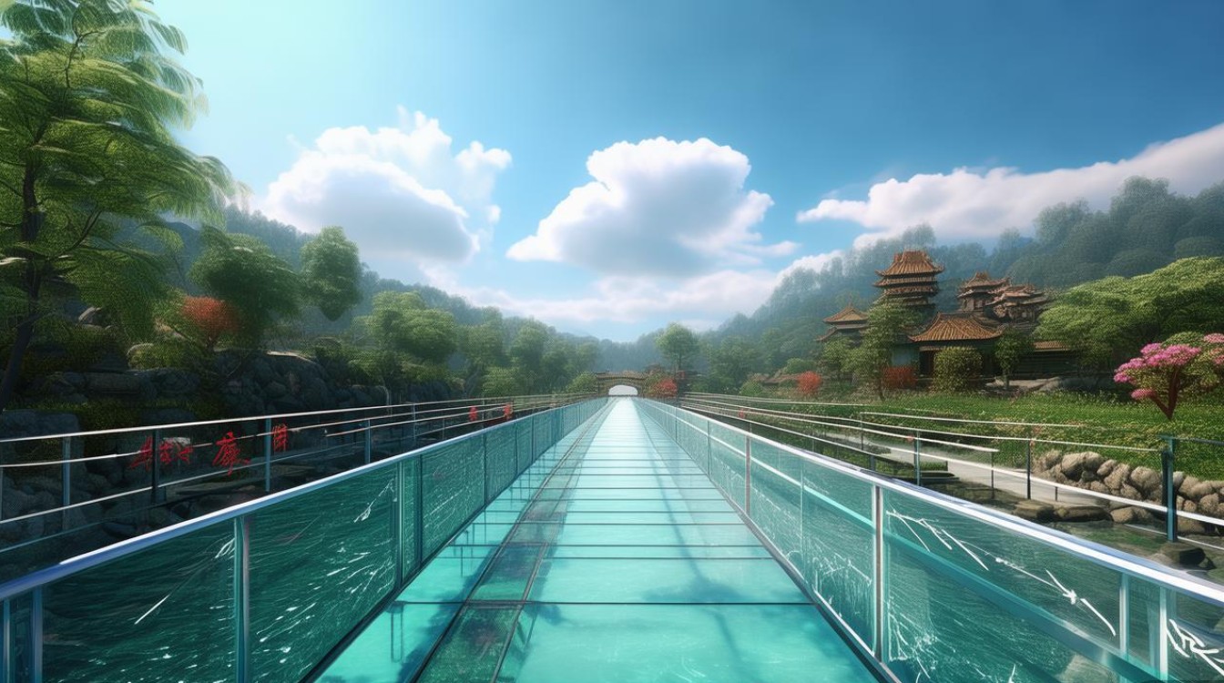 中国玻璃桥旅游景点