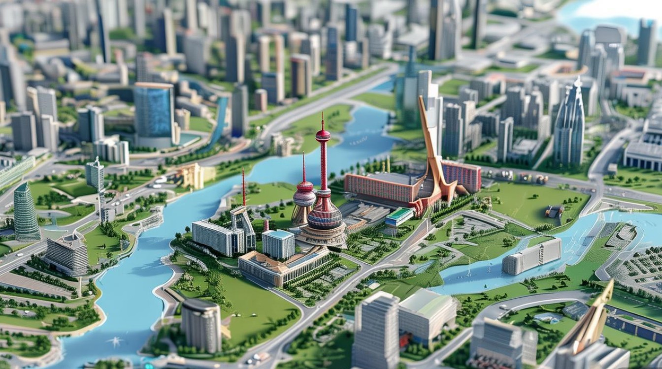 上海主要景点分布图 上海主要景点分布图