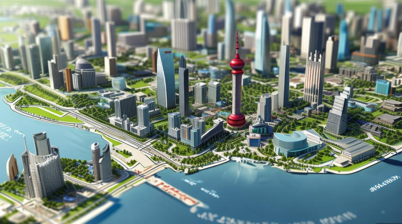 上海主要景点分布图 上海主要景点分布图